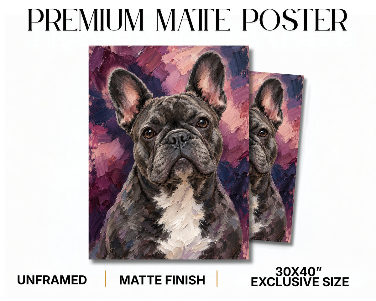 Velvet – Custom Dog Portrait | Bold Expression Fine Art Print