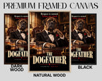 The Dogfather – Custom Dog Art Movie Parody Portrait