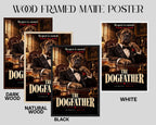 The Dogfather – Custom Dog Art Movie Parody Portrait