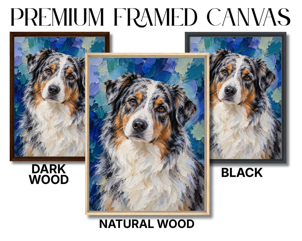 Azure – Custom Dog Portrait | Bold Expression Fine Art Print