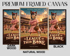 A League of Their Bone – Custom Dog Art Movie Parody Portrait
