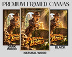 Indiana Bones – Custom Dog Art Movie Parody Portrait