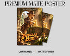 Indiana Bones – Custom Dog Art Movie Parody Portrait