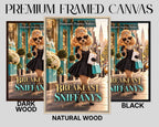 Breakfast at Sniffany's – Custom Dog Art Movie Parody Portrait