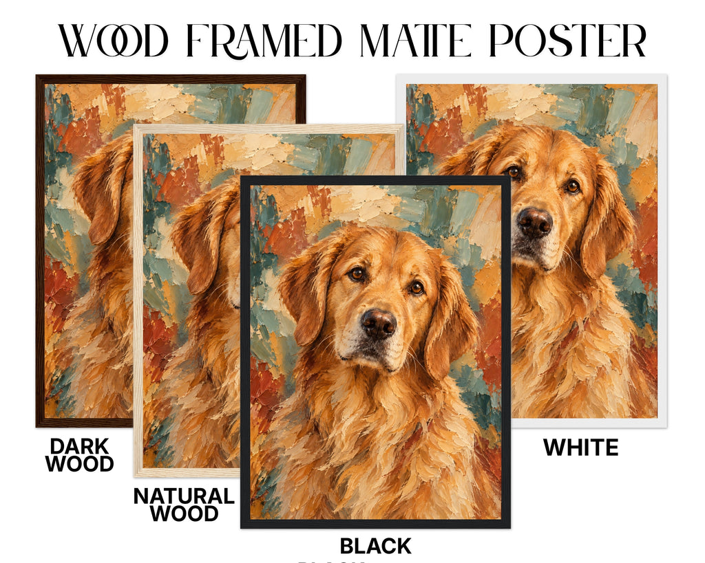 Amber – Custom Dog Portrait | Bold Expression Fine Art Print