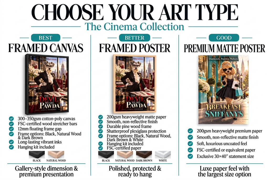 Choose Your Art Type – Cinema