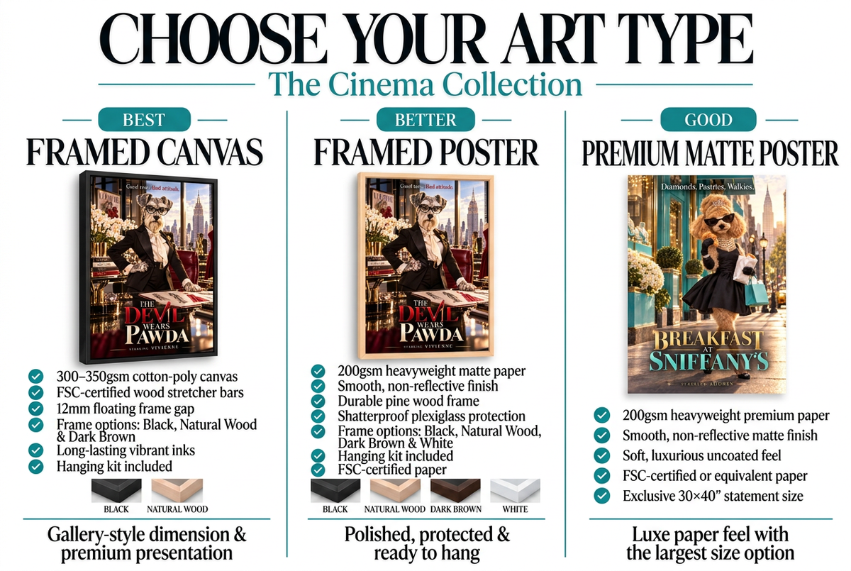 Choose Your Art Type – Cinema